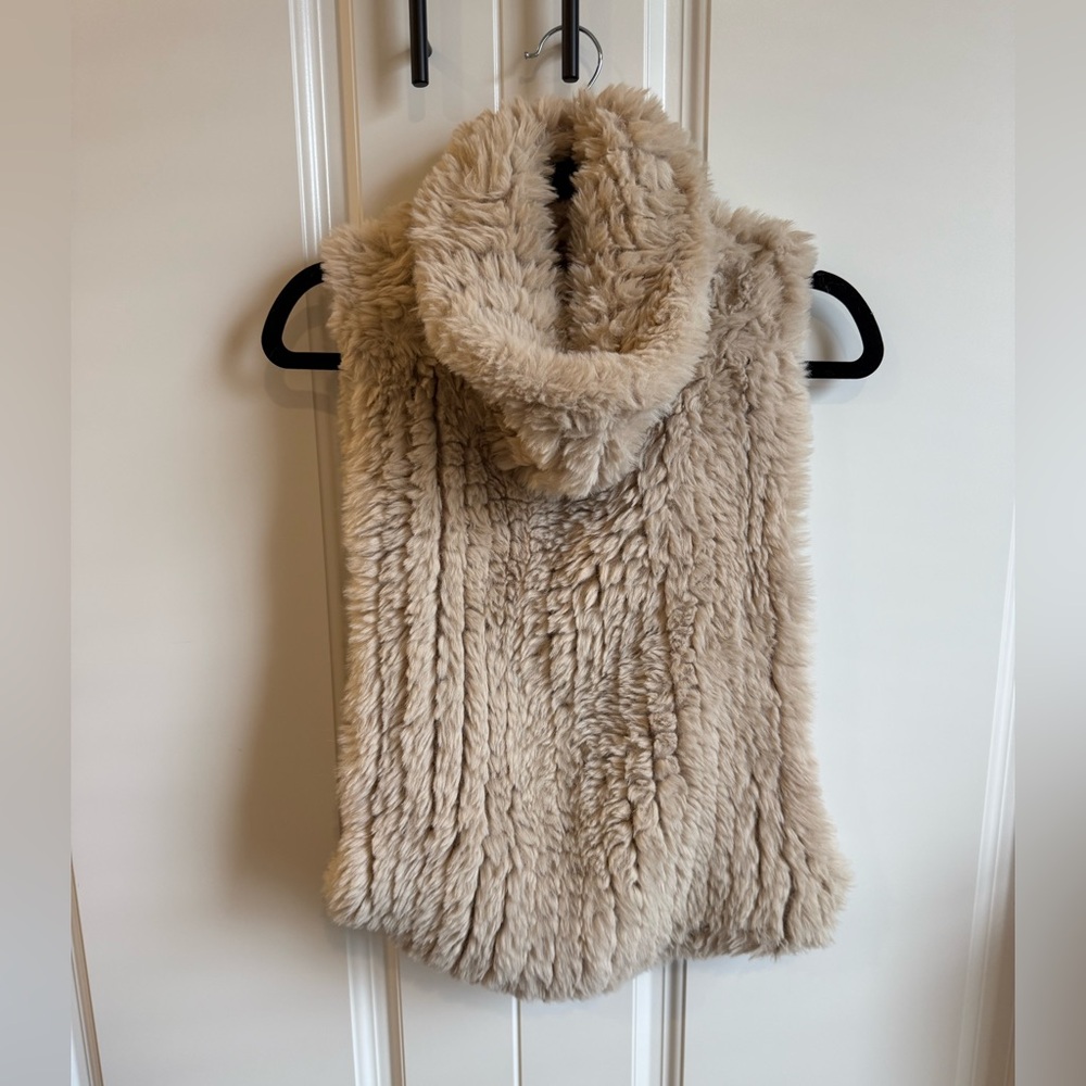 Patrizia Luca Faux Fur Vest